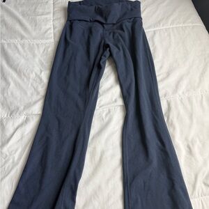 Navy Blue Flared Pants